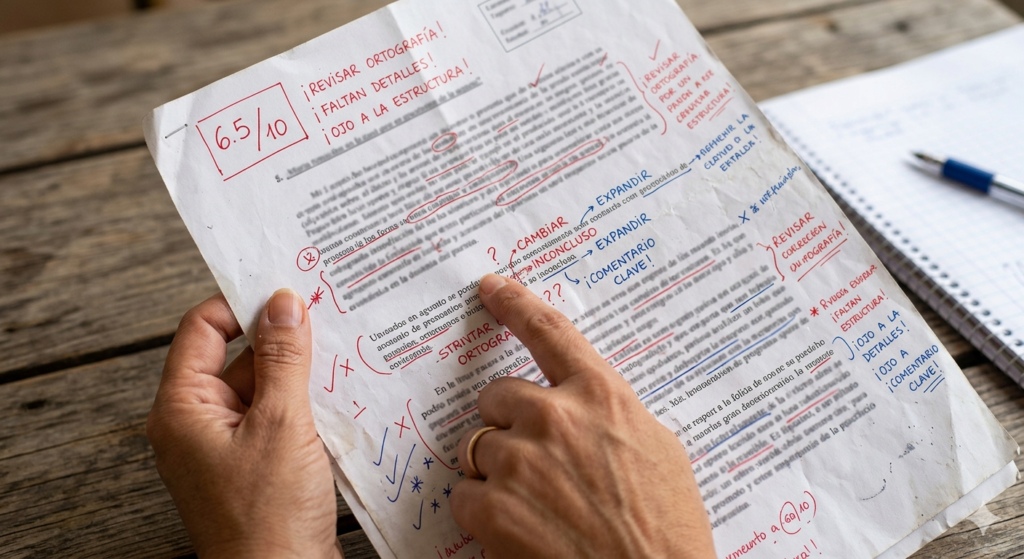 revisión examen alumno copia procedimiento evaluación centros educativos derechos padres