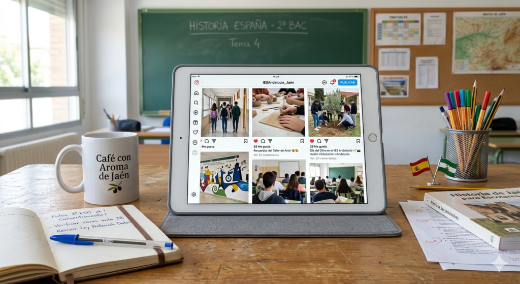 errores RGPD publicar imágenes menores redes sociales colegio