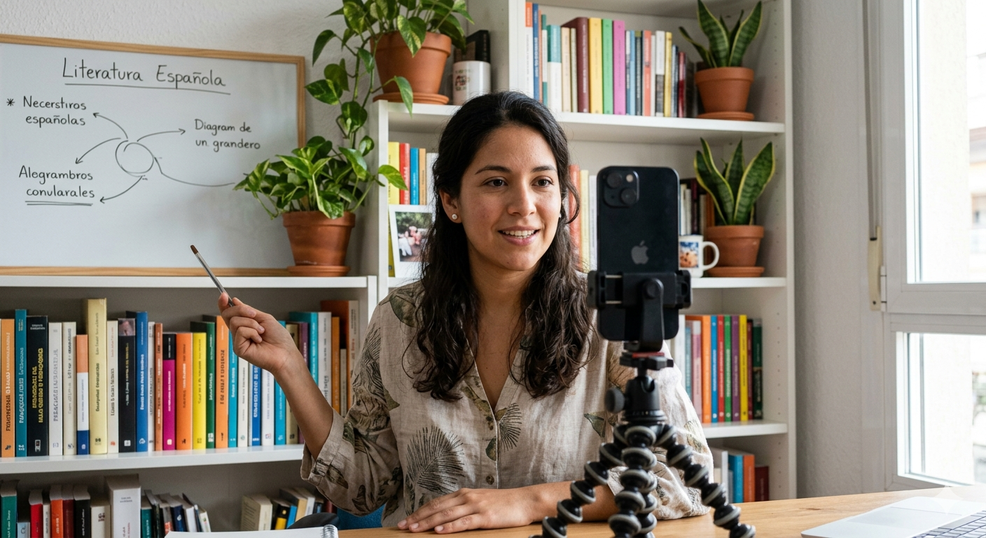 monetizar experiencia docente YouTube TikTok ingresos extra