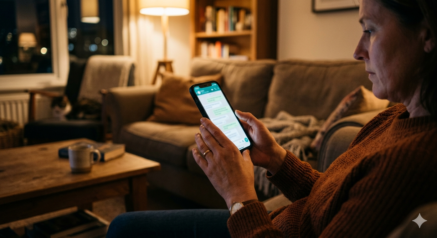 WhatsApp familias docentes límites comunicación fuera de horario