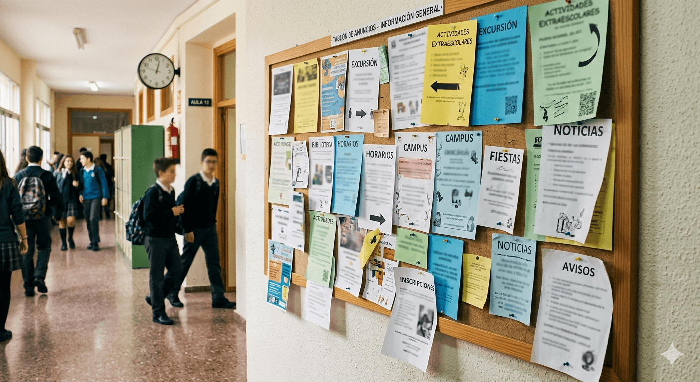 Publicar calificaciones en el centro educativo y normativa AEPD tablón