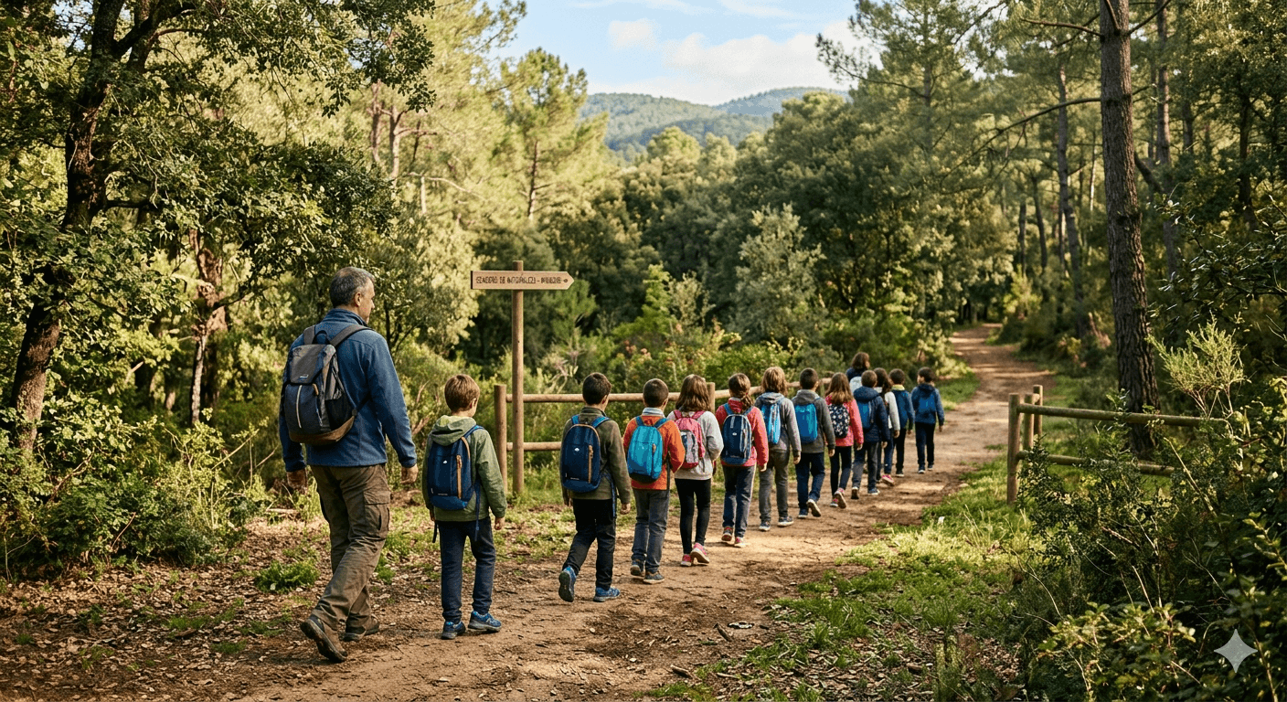 Responsabilidad del docente en salidas escolares durante una excursión