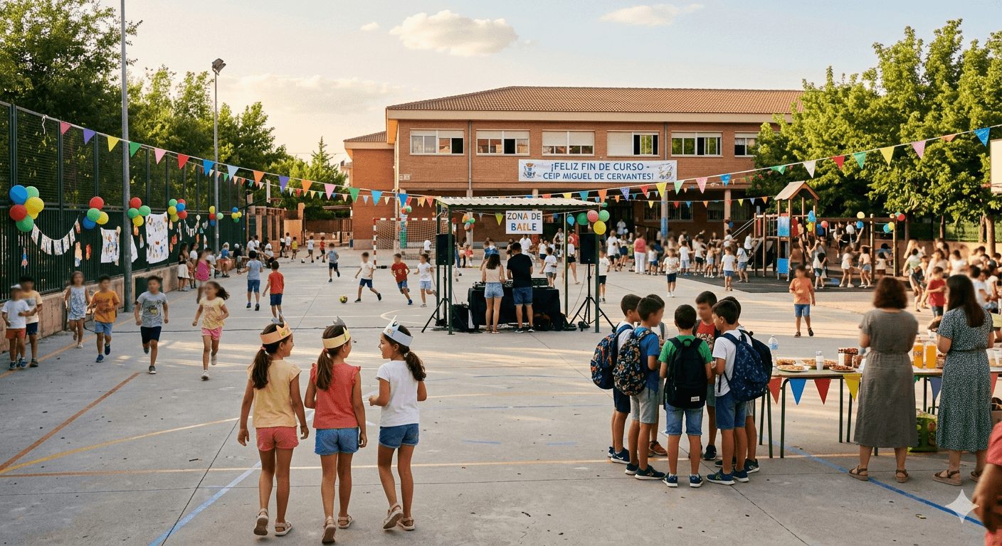 Fiestas de fin de curso en el colegio y responsabilidad del director