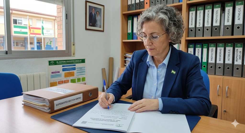 desacuerdo entre padres colegio informe inspección educativa director protocolo